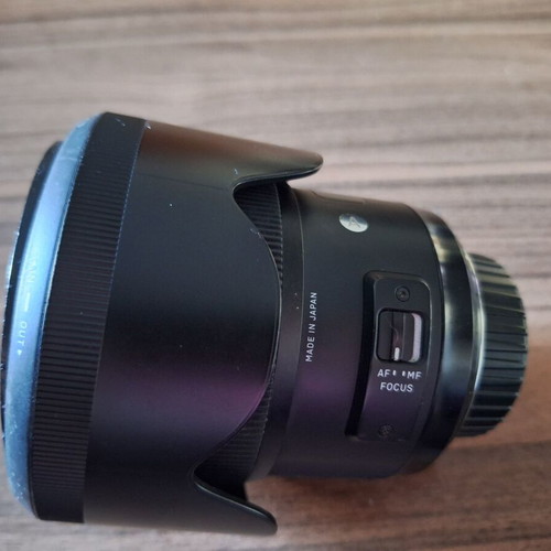 Sigma Art 50mm lens for Nikon used, in very good condition