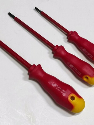 Flat Screwdrivers Set of 3 Pieces New