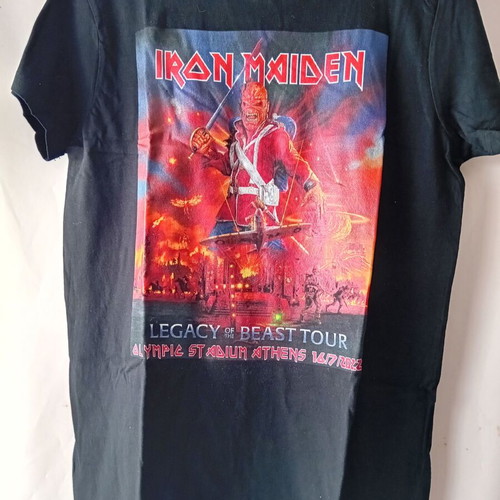 Iron Maiden Legacy of the Beast Tour T-shirt New Unworn