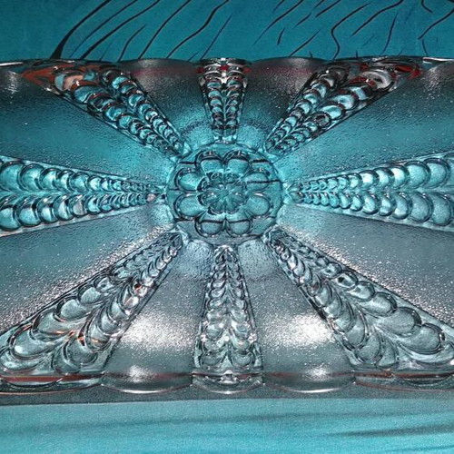 Glass Platter for Mezedakia like new