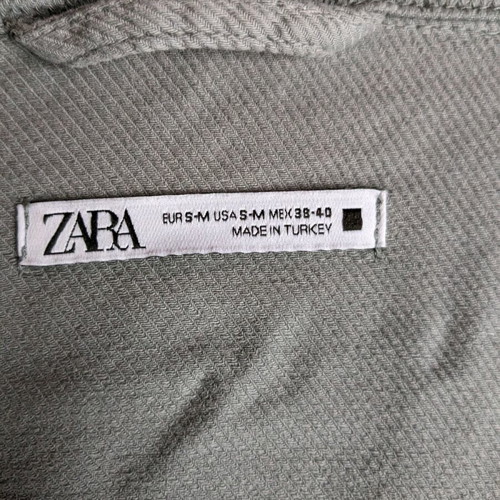 Zara jacket gray Medium like new