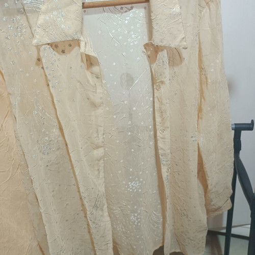 Plus size set 4XL like new, yellow and gold