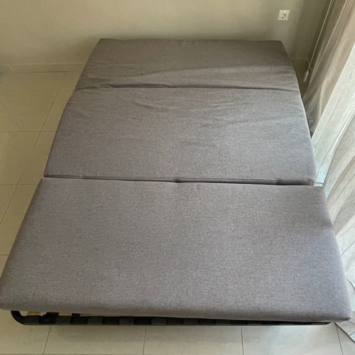 Sofa bed used with removable washable cover, 1.40m x 2.00m