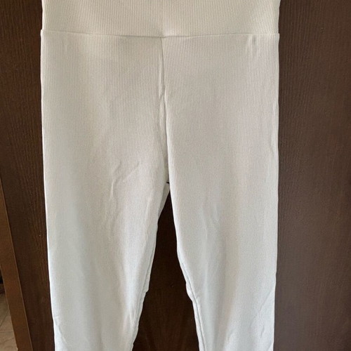 Alo Yoga White Set New, Scrunch Bum Leggings