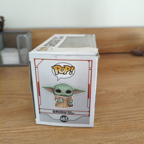 Funko Pop Star Wars Grogu with Cookies 465 used