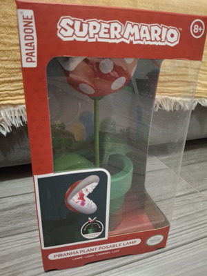 Super Mario Piranha Plant Posable Lamp new, Paladone licensed
