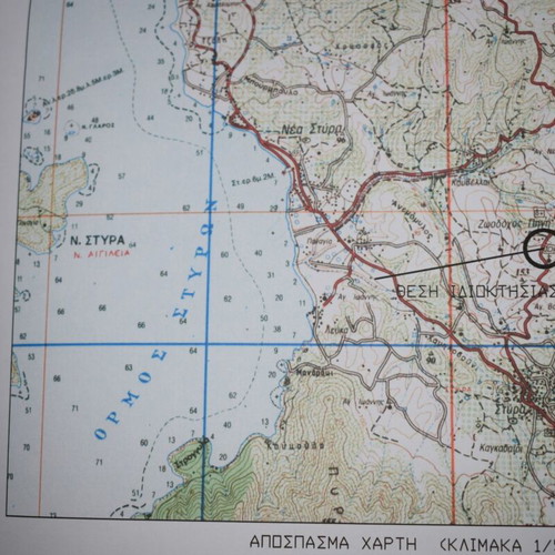 Land plot corner buildable 661 m² in Nea Styra