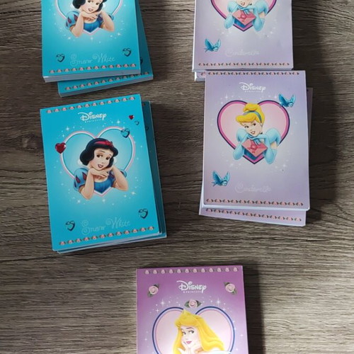 Disney Princess Notepads, single pieces