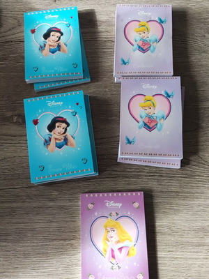 Disney Princess Notepads, single pieces