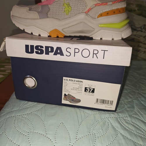 U.S. Polo Assn. Vincent Wmn 4Fx sneakers new, multicolor, size 37