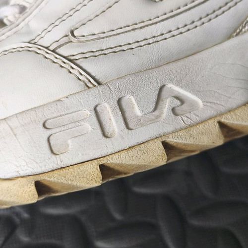 Fila Disruptor Low sneakers used, white, EU 39