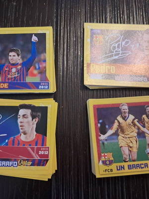 Panini FC Barcelona 2011-2012 μεταχειρισμένα 160 διαφορετικά αυτοκόλλητα