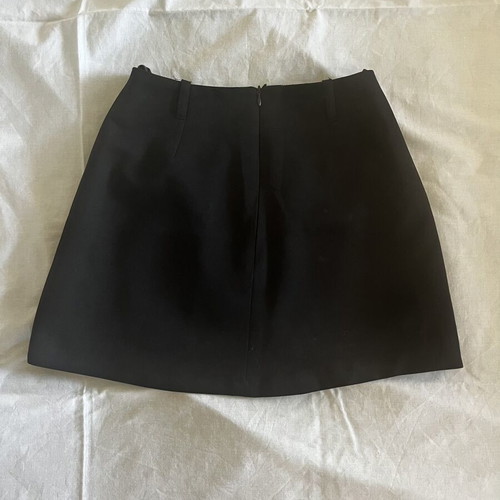 Black short skirt