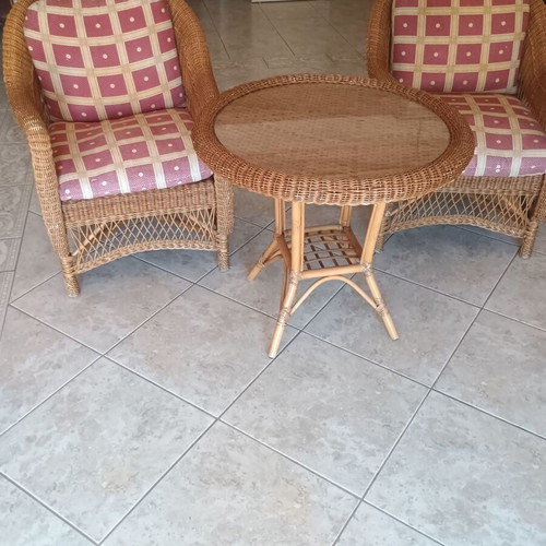 Furniture set like new, living room and veranda