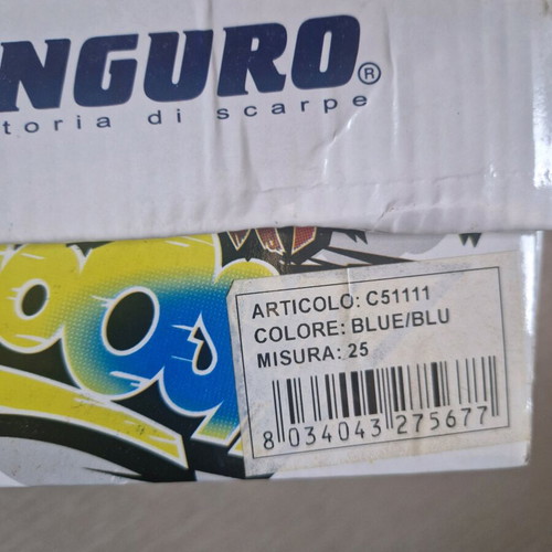 Canguro baby athletic boots used with leather insole and anti-slip sole