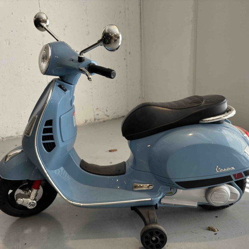 Electric kids Vespa ride-on toy