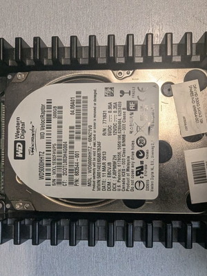 WD VelociRaptor 500GB 10000RPM σκληρός δίσκος σαν καινούργιο, συλλεκτικός