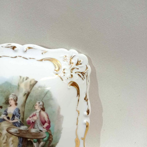 IOHPAP Japan porcelain fondantière used with Fragonard design