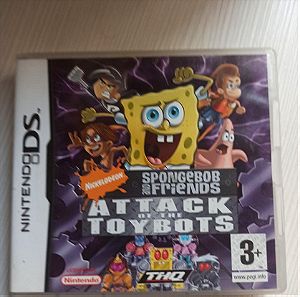(ΤΕΛΙΚΗ ΤΙΜΗ) Nintendo DS - Nicktoons SpongeBob and Friends - Attack of the Toybots