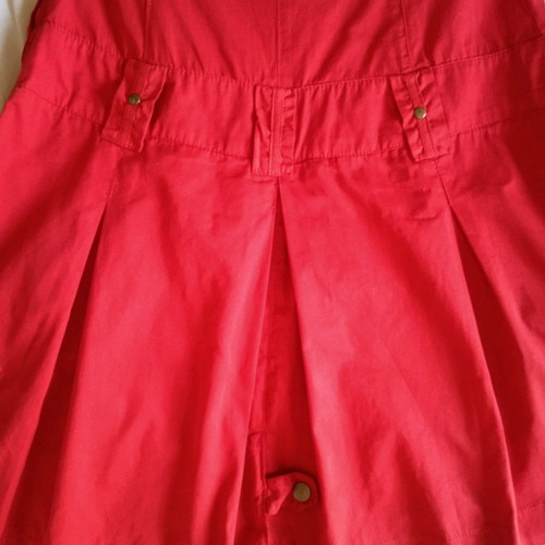 Vintage red halter mini dress Just In size M like new