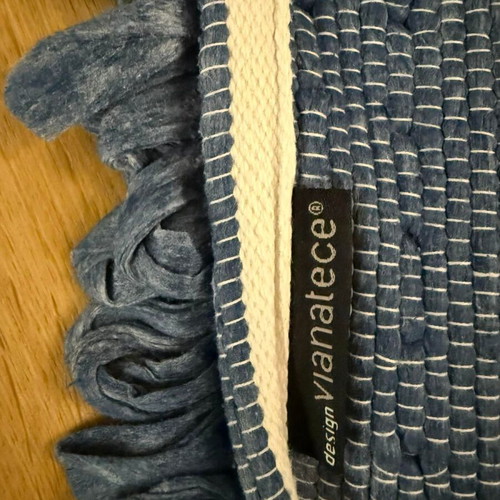 Rug used 120 x 70 blue