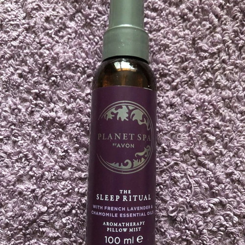 Avon Planet Spa Relaxation and Sleep Set with Pillow Mist and Hand Cream, lavender and chamomile