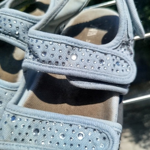 Zara sandals used, size 36, blue