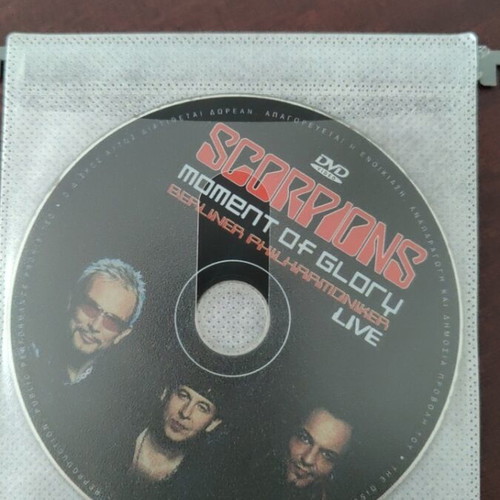 Scorpions Moment of Glory Live DVD with Berliner Philharmoniker