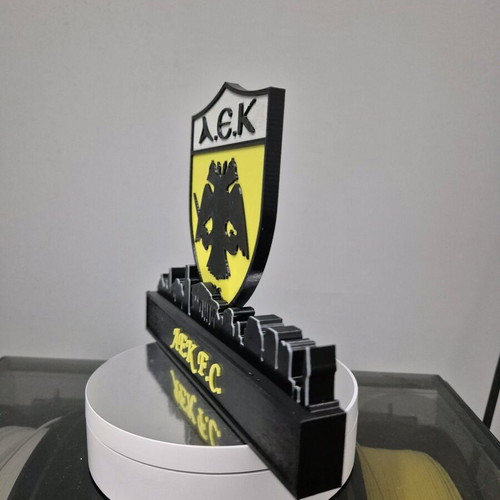3D Print Decorative AEK F.C. like new, Skyline and Emblem