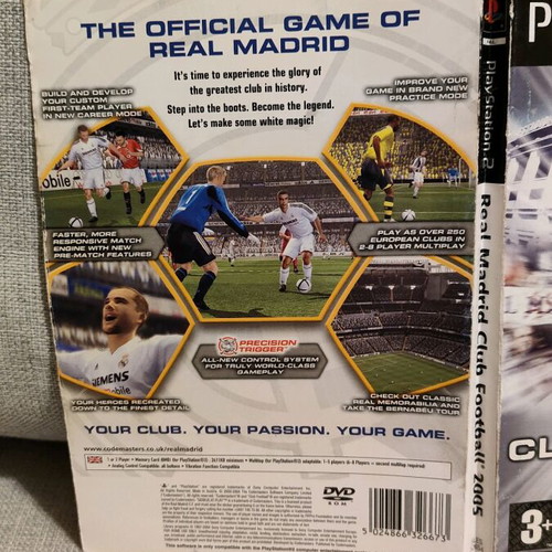 Club Football 2005 Real Madrid PlayStation 2 used