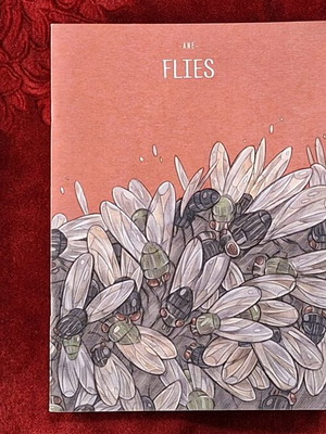 FLIES κόμικ καινούργιο φανζίν αυτοέκδοση Ane Art