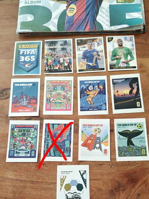 Panini FIFA 365 2026 special stickers σαν καινούργια, FIFA World Cup 26