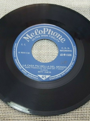 Betty Curtis La Casa Più Bella Del Mondo 7' used, pop