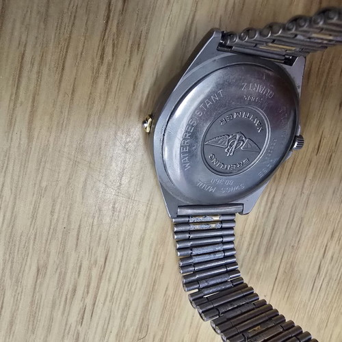 Breitling Aerospace titanium men's watch with alarm issue