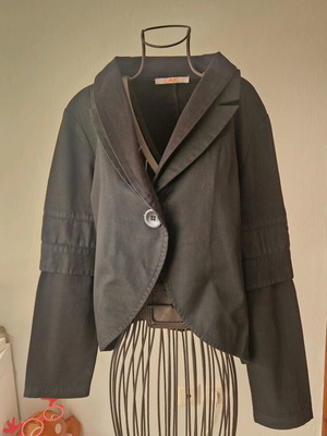 LAK cotton blazer vintage like new, black size M