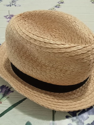Straw hat H&M like new, size 49/50 cm, 1-2 years