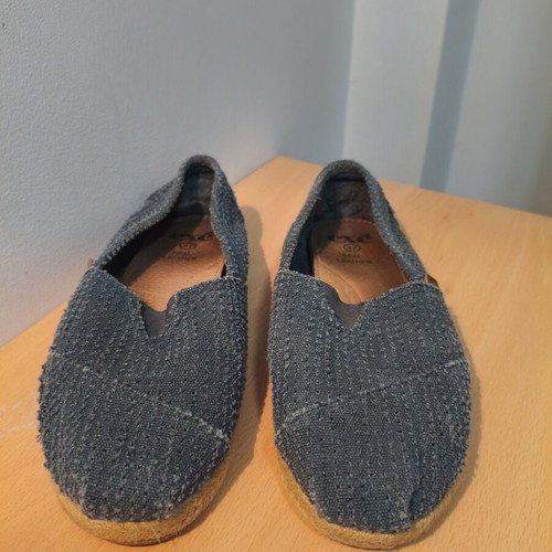 Exe women's espadrilles blue denim size 37 used
