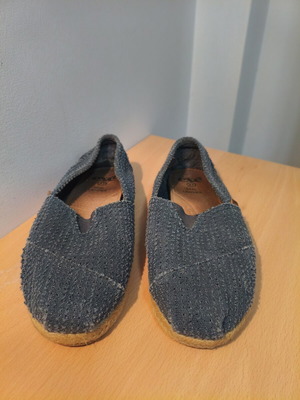 Exe women's espadrilles blue denim size 37 used