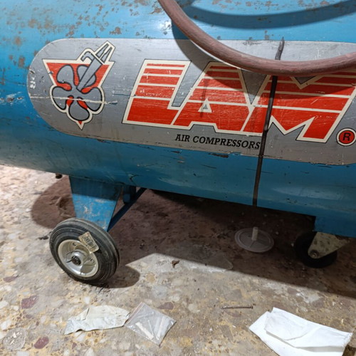 LAM οριζόντιος αεροσυμπιεστής με λάστιχο αέρος