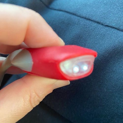 Bicycle and scooter safety lights used, set of 2