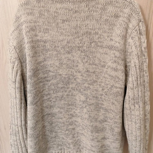 Men's wool cardigan T Traxx Large like new, gray