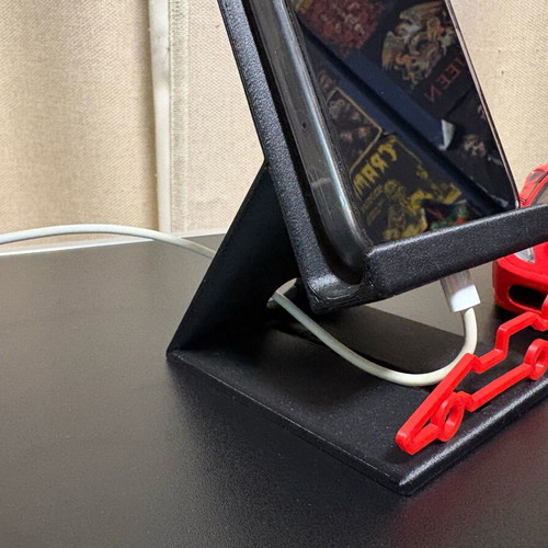 3D Printed F1 Design Phone Stand from PETG Carbon Fiber new