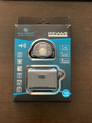 Olight H15 Wave LED φακός κεφαλής με 150 lumen