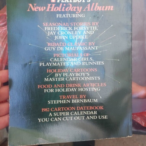 Playboy's New Holiday Album 1981 used condition