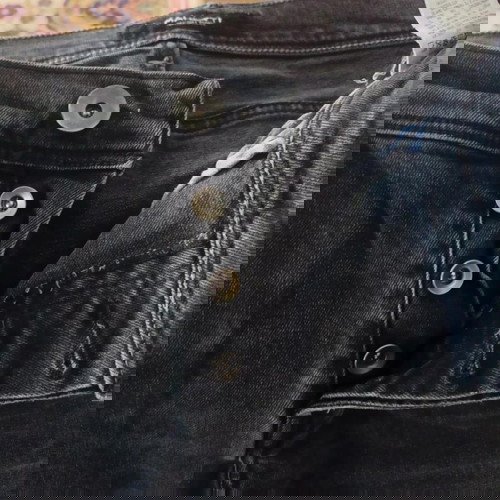 Ανδρικό τζιν Manetti Νο 34 μαύρο σαν καινούργιο