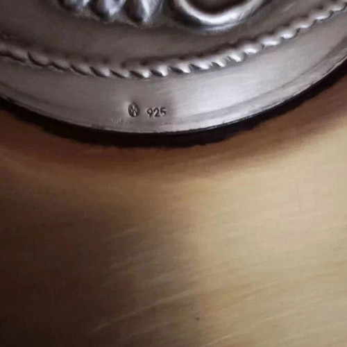 Lalaounis Decorative Plate 925 Silver Like New, 20 cm