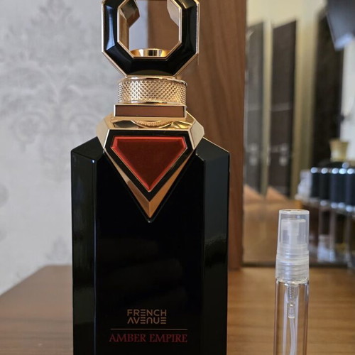 French Avenue Amber Empire 5ml new decanted perfume