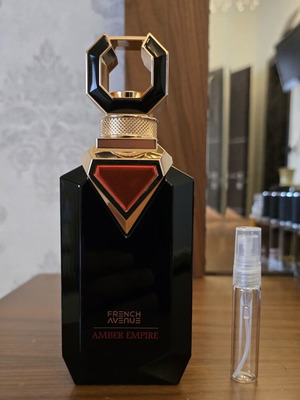 French Avenue Amber Empire 5ml new decanted perfume