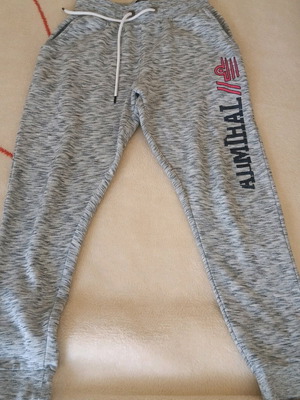 Admiral sweatpants like new, white and gray, size L-XL