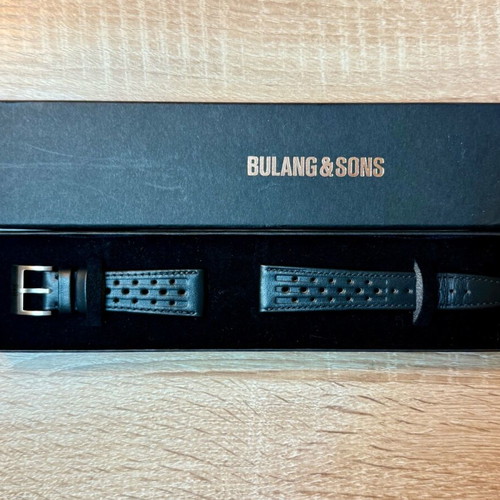 Bulang and Sons Leather Strap Short new black